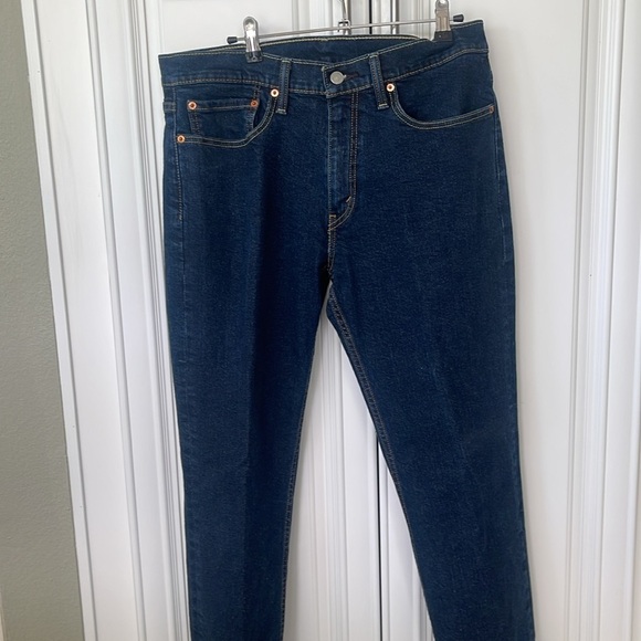 Levi’s 514 blue denim straight jeans men’s size 34 x 30 - Picture 7 of 12